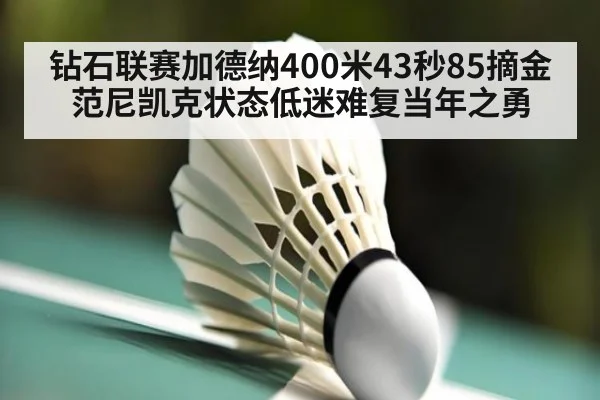 钻石联赛加德纳400米43秒85摘金 范尼凯克状态低迷难复当年之勇
